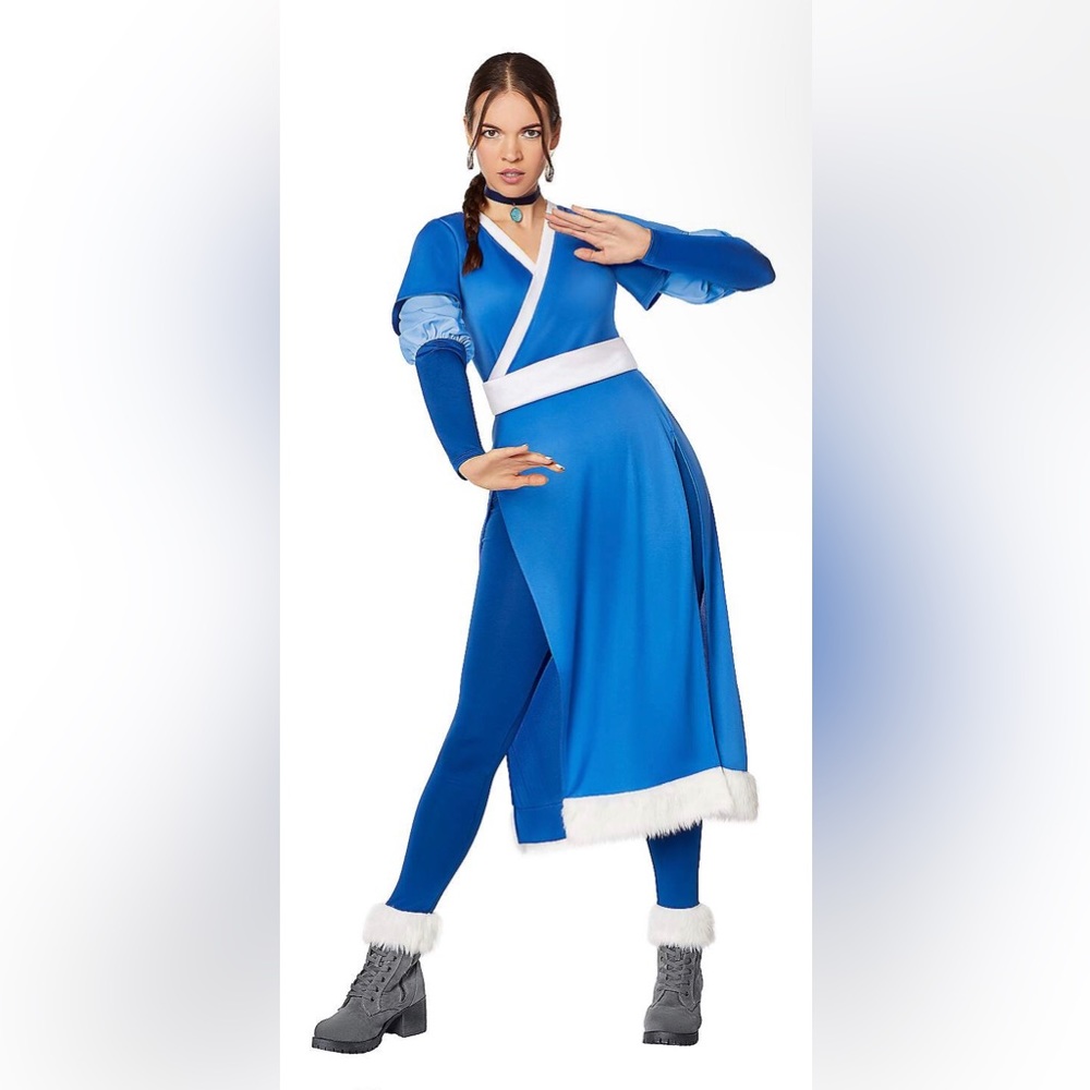 Brand new in bag Katara Halloween Costume Avatar the last airbender size L